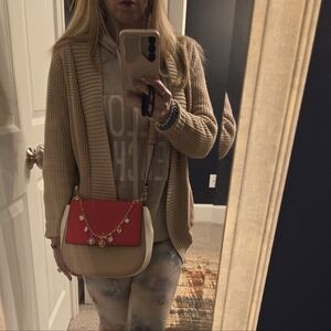 Kate Spade Cameron Street Byrdie Colorblock Crossbody Bag w/Dustbag & Charm